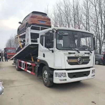 Good Quality Dongfeng 4X2 6.5tons Double Layers Wrecker Truck for Sale