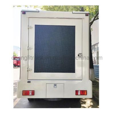 HOWO 4*2 Clw Factory Manufacturer P6 4X2 Mobile LED Advertising Stage Truck for Sale