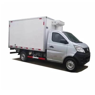 4*2 Changan Mini Refrigeration Truck, Refrigerator Van Truck, Mini Freezer Refrigerator Van Truck