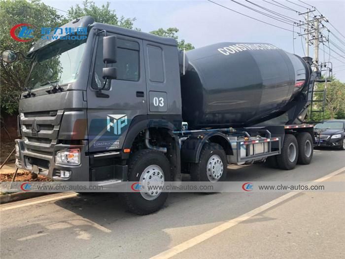 HOWO 6/8/10/12 Cubic Meters/14 Cbm/16m3 Portable Concrete Mixer Truck Factory Price Cement Mixer Trucks for Sale