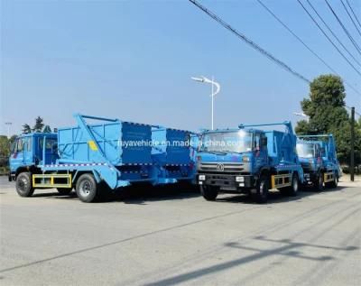 Cheap Dongfeng 10 Cubic 10m3 10ton Roll on Roll off Garbage Truck for Sale