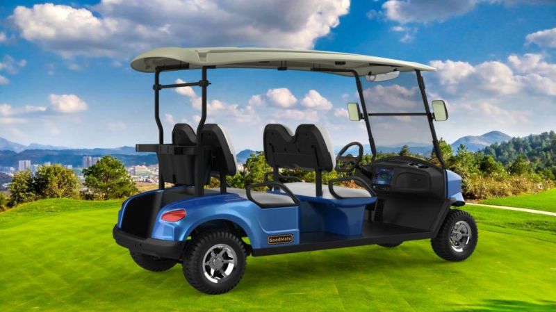 Popular Cheap Prices Tourist Bus Club Car 4 Seat Battery Electric Golf Cart for Adults