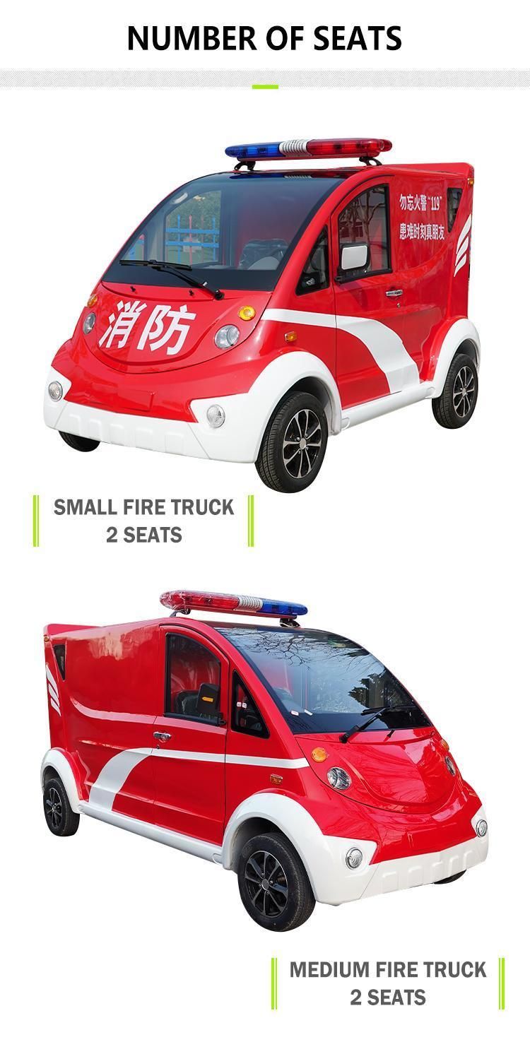 Automatic Mini Electric Fire Fighter Truck