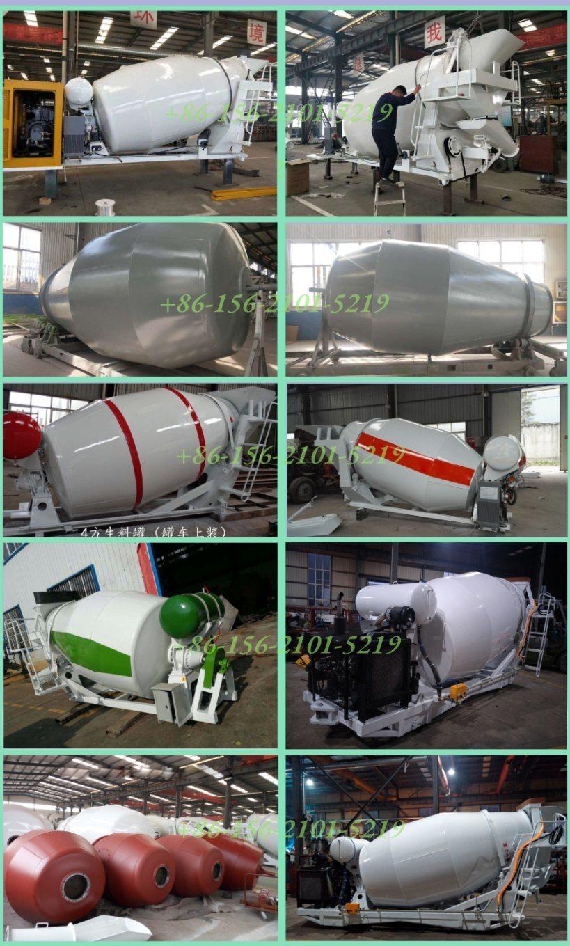 Bueno Brand 12cbm Material Cement Concrete Mixer Drum for Volvo Renault Concrete Mixer Truck Chassis