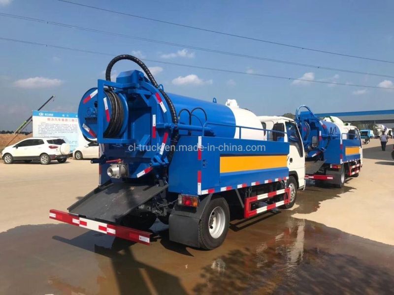 Factory Direct Sale 100p I Suzu 3m3 4m3 5000liters Japan Vacuum Truck