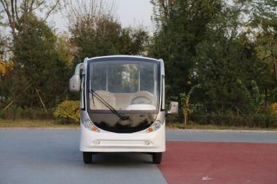 14 Seater Electric Tourist Bus Golf Car Sightseeing Cart Without Doors 72V AC System