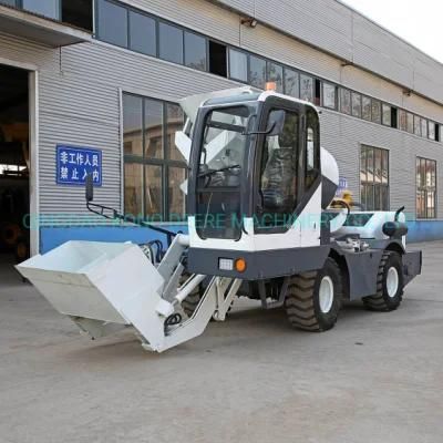 1.5m3, 1.8m3, 2.0m3, 2.5m3, 2.6m3, 3.5m3, 4.0m3 Self Loading Concrete Mixing Truck with Competitive Price