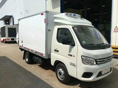 Cheap Price Mini Foton 1t 2t 1tonne 2tonne 1tons 2tons Refrigerated Box Cold Truck