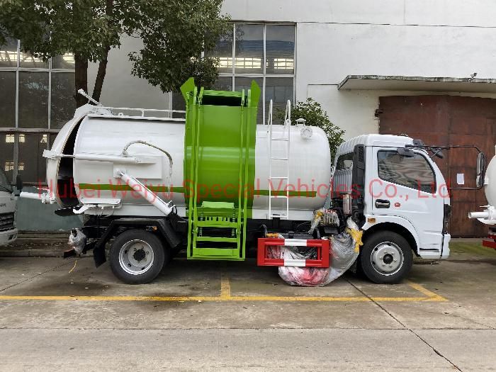 China Dongfeng 3cbm/4cbm/5cbm Refuse Collector Vehicle 3000L/4000L/5000L Trashmaster Kitchen Garbage Truck