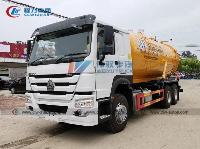 Hot-Sale Sinotruk HOWO 6*4 Suction Sewage Truck