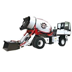 110kw Engine Self Loading Mobile Concrete Mixer Truck Factory Price