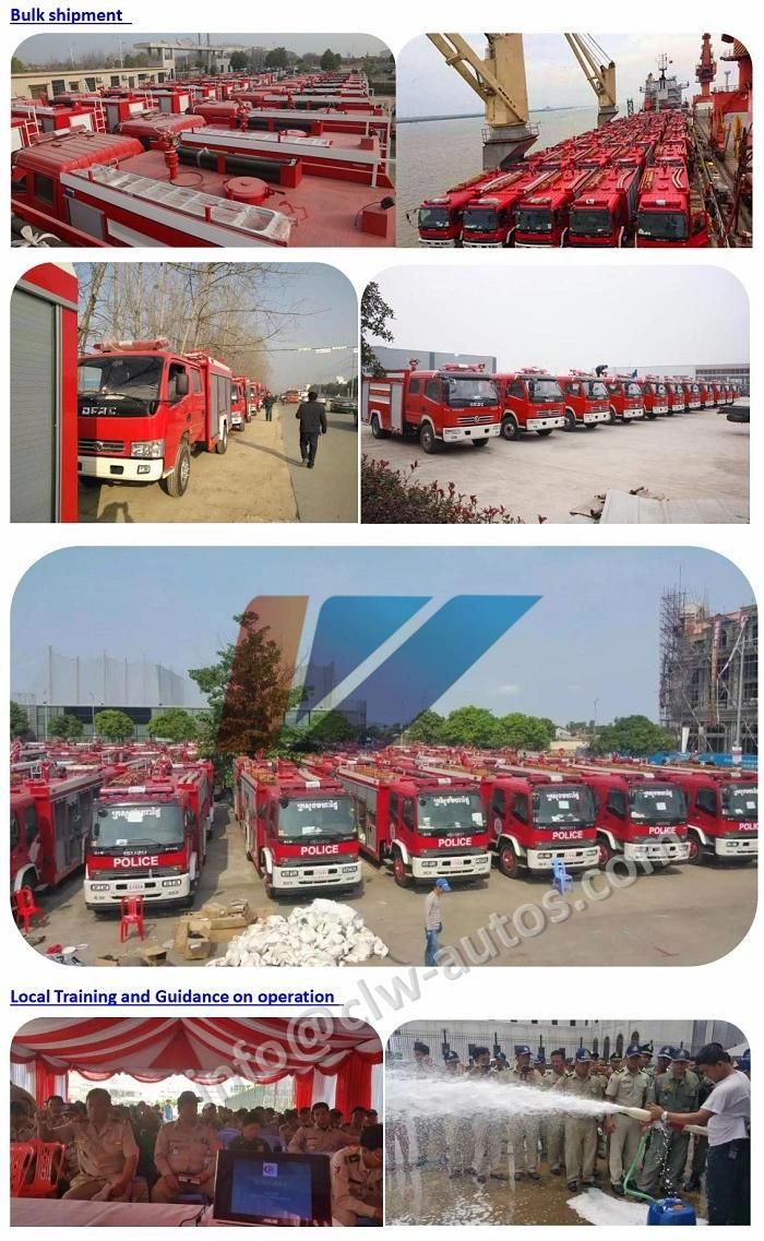 off Road 4X4 Full Wheel Driving Airport Use Sinotruk HOWO Fire Engine Fire Fighting Truck with Foam Tank Dry Powder Chemical Tank 7ton 10ton