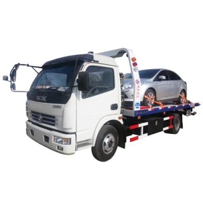 Dongfeng 4X2 4tons Winch Sliding Rotator Wrecker Tow Truck