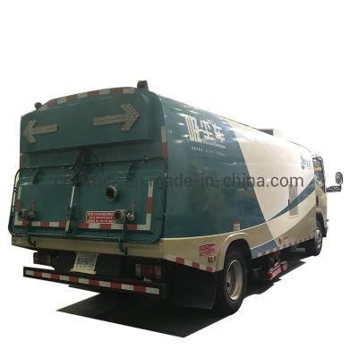 Durable 8t 7t Isuzu Europe V Street Sweeper Truck