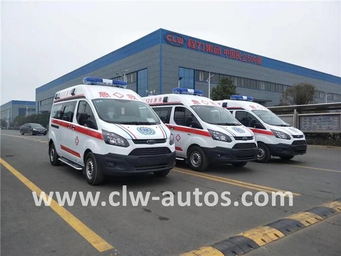 Diesel Gasoline Engine Mercedes Benz Ambulance Airport Hospital ICU Rescue Ambulance for Sale