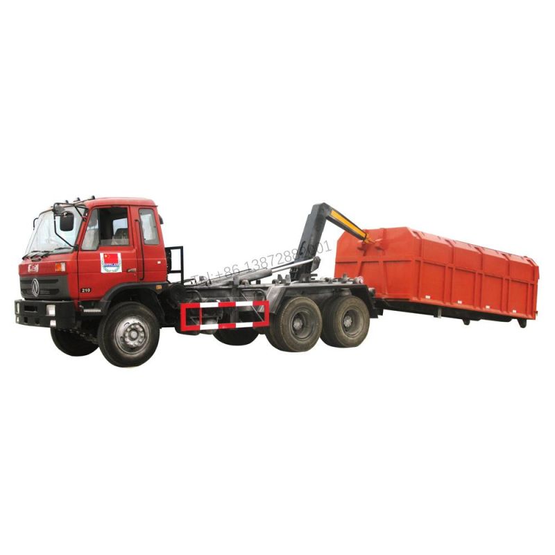 Japan Joint Venture I Suzu Hook Lift Garbage Truck Roll off Container