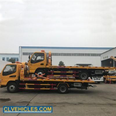 JAC 4*2 4t Rescue Car Carrier Flatbed Wrecker Tow Truck