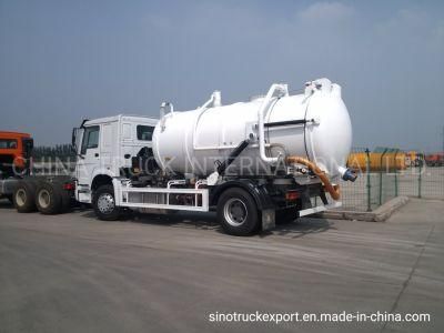 Sinotruk HOWO 6X4 Sewage/ Fecal Suction Truck