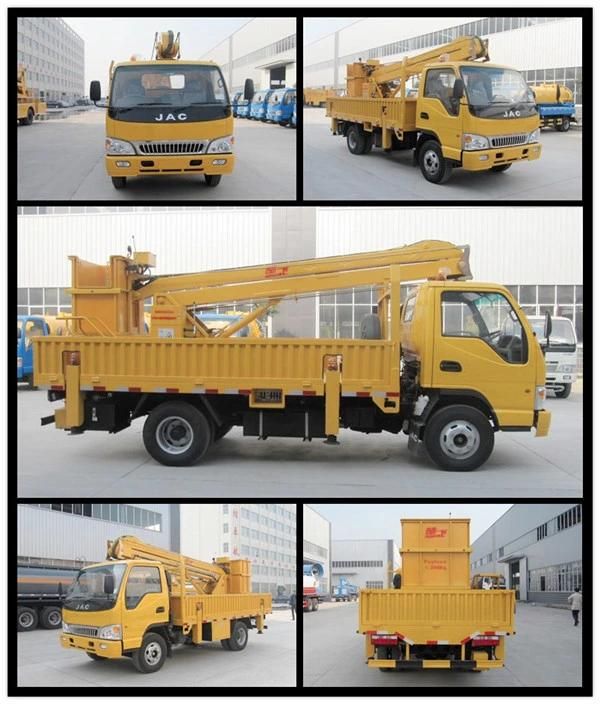 China Made 12-20m Overhead Working Truck, Hydraulic Lift Truck, Aerial Working Truck