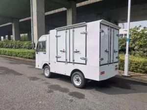 Low Speed Electric Mini Truck with Air-Conditioner 900kg Loading Capacity