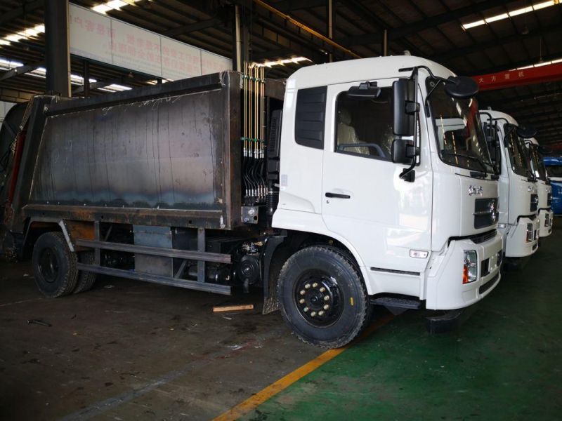 HOWO 12m3 14m3 Capacity Compressed Garbage Truck 10 Ton 12ton Compactor Garbage Truck Factory Directly Selling