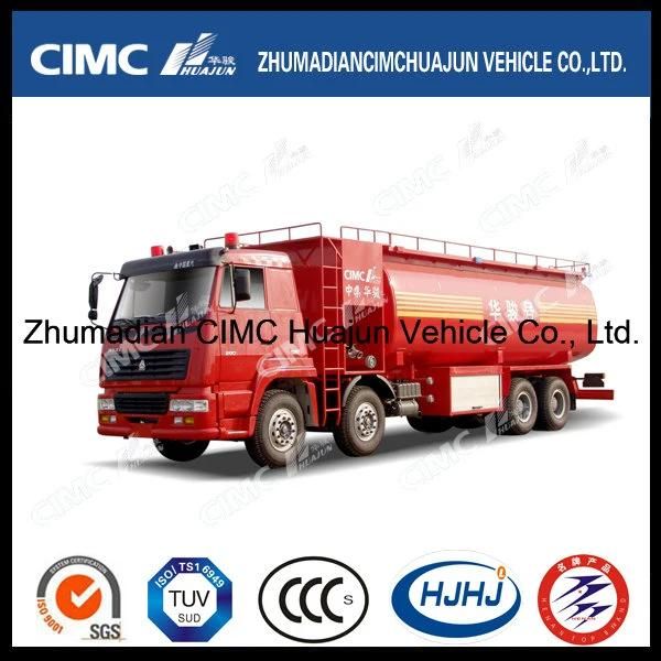 Cimc Huajun Fire Truck with High Quality Tank