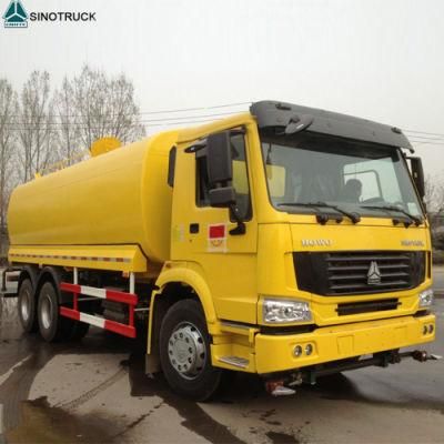 336HP 15m3 HOWO Water Tanker Truck for Sale