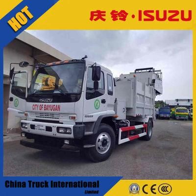 Isuzu 12cbm Fvr 4X2 6 Wheeler 241HP Waste Management Truck