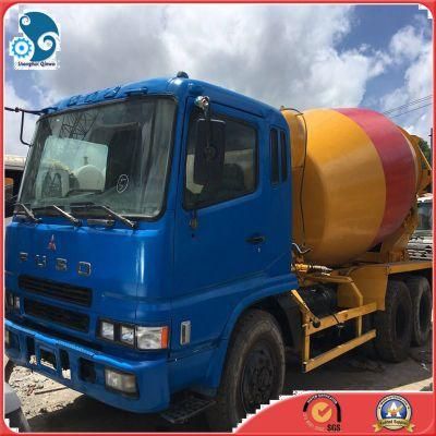 8m3 Japan Concrete Mixer Machine Fuso Concrete Mixing Truck with 6D24 Engine