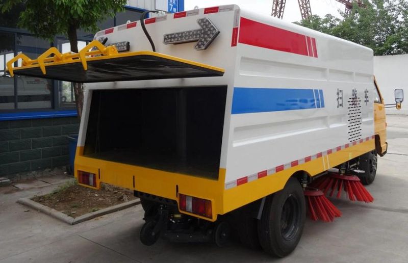 Jmc 4X2 3tons Small Street Sweeping Truck 5.5-6m3/Cbm Road Garbage/Dust/Sewage Cleaning Sweeper Machine Vehicle