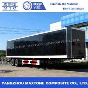 Maxtone Semi Trailer Box Body with FRP Insualted Panel