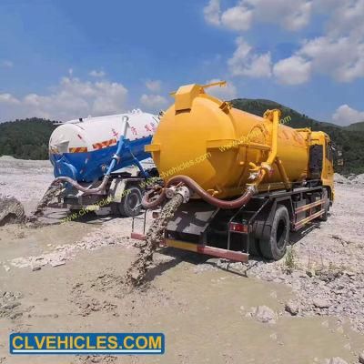 Dongfeng 6X4 22000L Sewage Suction Truck 20cbm Septic Tanker Truck