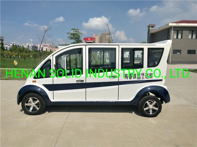 4 Seats Park Playground Electric Security Patrol Car