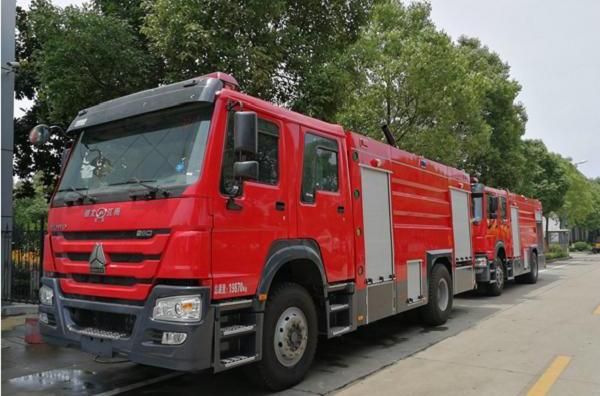 Fire Engine 8 Ton 10 Ton Water Tank Fire Truck for Sale