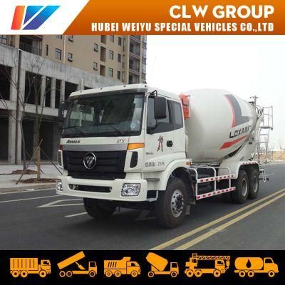 Foton 10 Wheels Concrete Mixer Machine Cement Mixer Truck Construction Equipment