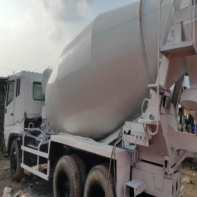 Used Fuso Mixer Truck Repainted White Color Used Concrete Mixer Truck