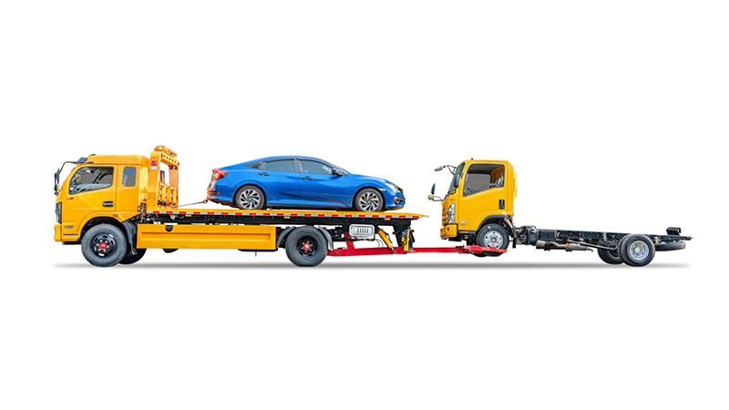 5ton Tilt Tray Recovery Vehicle (Euro 6 Rescue Flatbed Car Carrier Tow Truck)