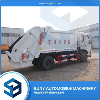 Dongfeng Compactor Garbage Truck 5 Cubic Meters Mini Vertical Trash Truck for Sale