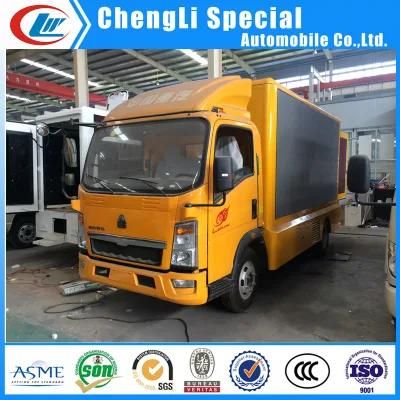 P4 P6 P8 P10 4X2 Full Color LED Mobile Advertising Trucks for Sale