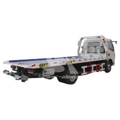 Dongfeng 4*2 Road Rescue Recovery Breakdown Flatbed Tow Wrecker Truck for Sale