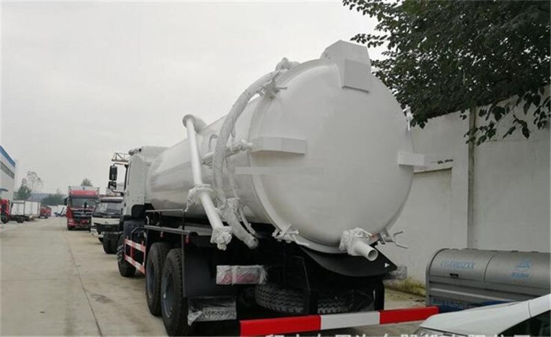 JAC 16000 Liters Septic Tank Sewer Cleaning Sludge Tank Fecal Waste Sewage Tanker Suction Truck