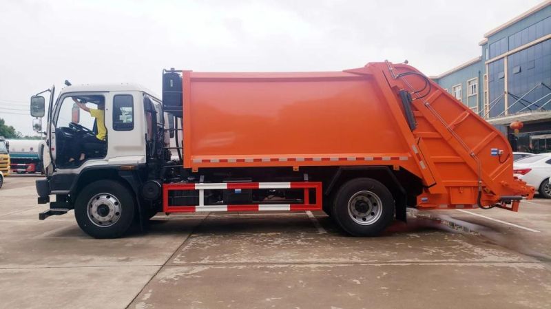 Hotsale China Isuzu 4X2 12cbm 14cbm Compactor Garbage Truck for Southeast Asia LHD