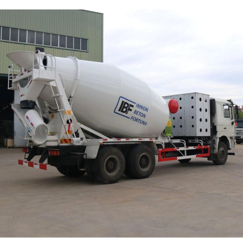 Shacman HOWO FAW Dongfeng 6X4 6X6 Concrete Mixer Truck Dimensions