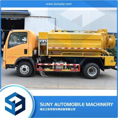 Vacuum Used Sewage Suction Tanker Truck for Sale