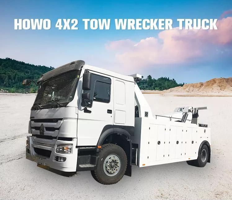 Sinotruk HOWO Heavy Duty 20 Ton Wrecker Tow Truck for Sale