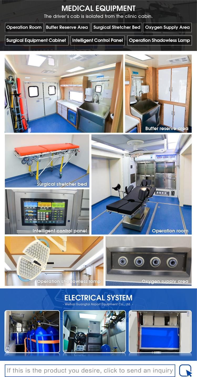 Mobile Surgery Unit 12m Mobile Surgery Vehicle