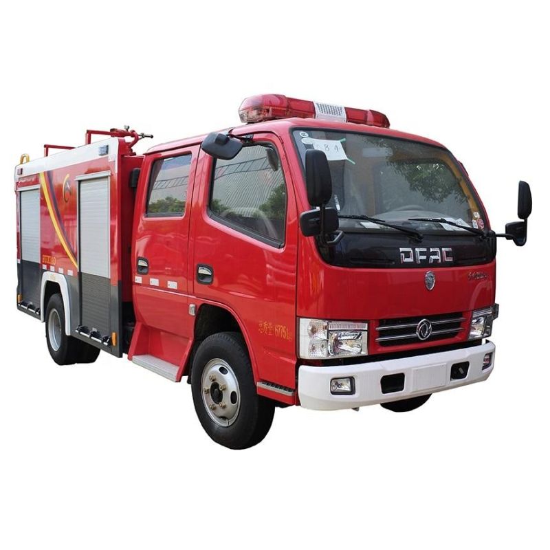 Dongfeng 3000 Liters Water Foam Fire Engine Truck, DFAC 4X2 Firefighting and Rescue Vehicle Made in China