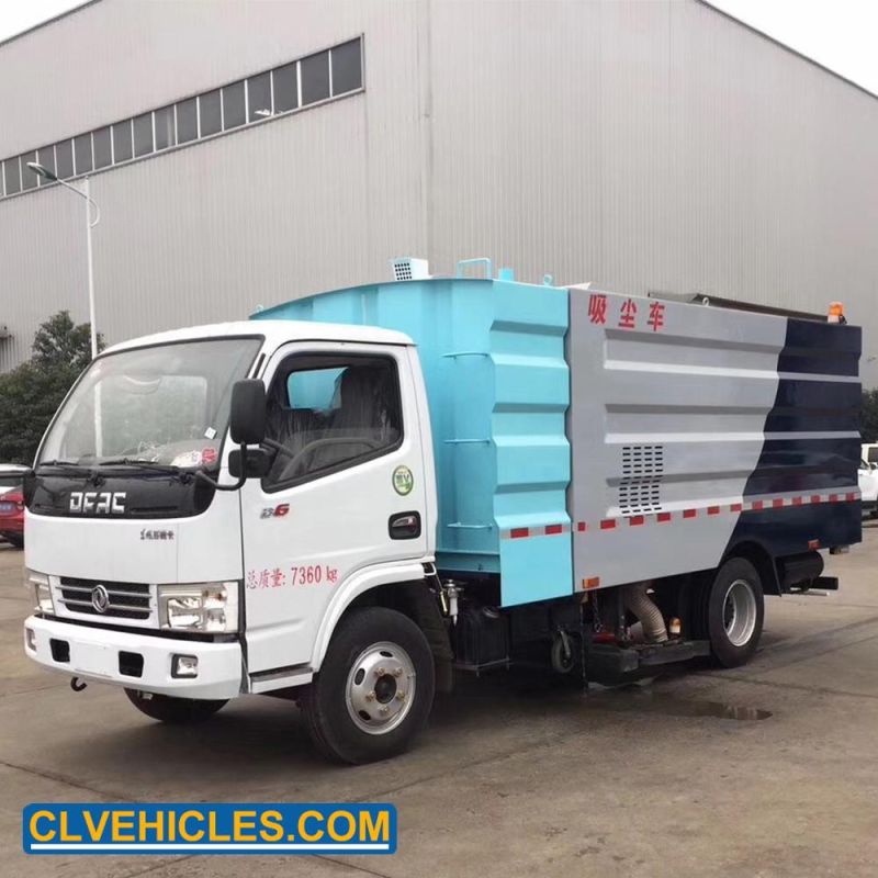 Street Road Vacuum Sweeper Dust Cleaning Truck