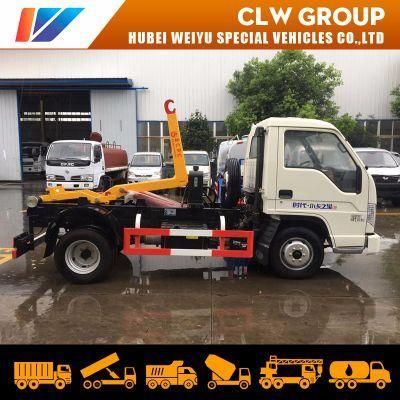3cbm Forland Hook Lifting Garbage Collection Truck
