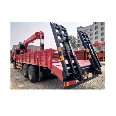 LHD Wrecker Truck Flatbed Wrecker Tow Truck with Crane